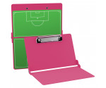 Pink Soccer Clipboard